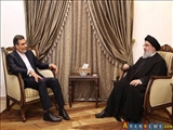 İran xin müavini “Hizbullah” lideri ilə görüşdü 
