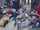 Ermənistanda 200 insan saxlanıldı
